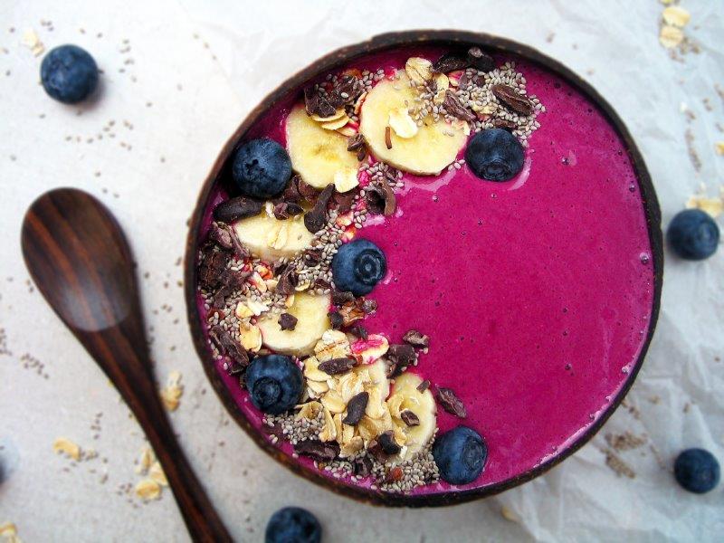Beetroot raspberry smoothie 2 blur Feb 2018
