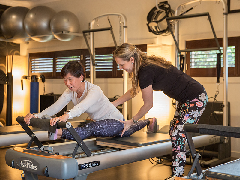 Kate Teaching Pilates Kate Teaching Pilates