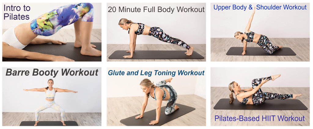 LEAN-14 Pilates-Workouts x 6