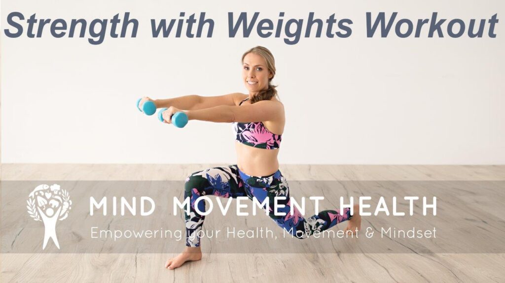 Strength with Weights Workout Strength with Weights Workout
