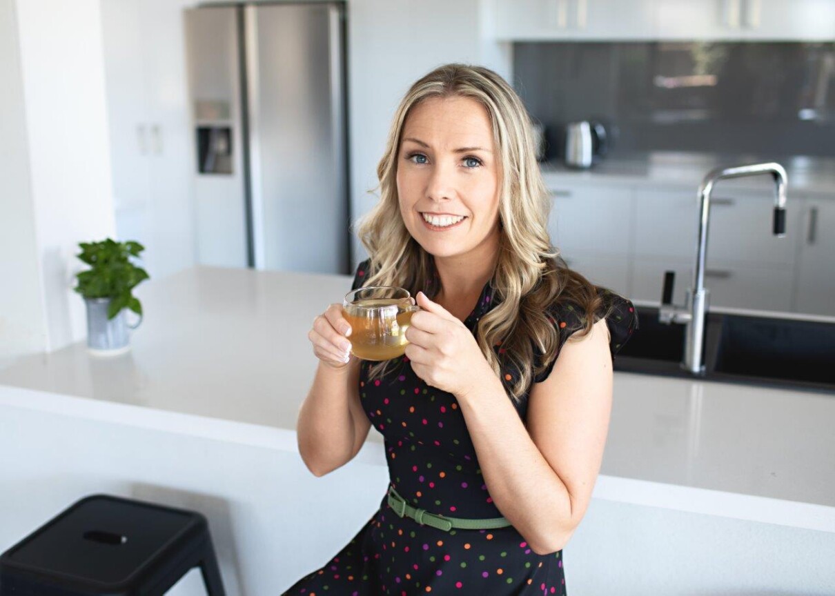 Kate Drinking Tea