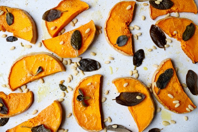 Roast Pumpkin and sage Roast Pumpkin and sage